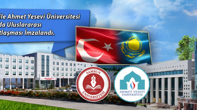 Samsun Üniversitesi’nin İlk Uluslararası Antlaşması İmzalandı