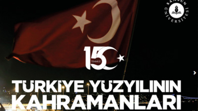 BUGÜN 15 TEMMUZ…