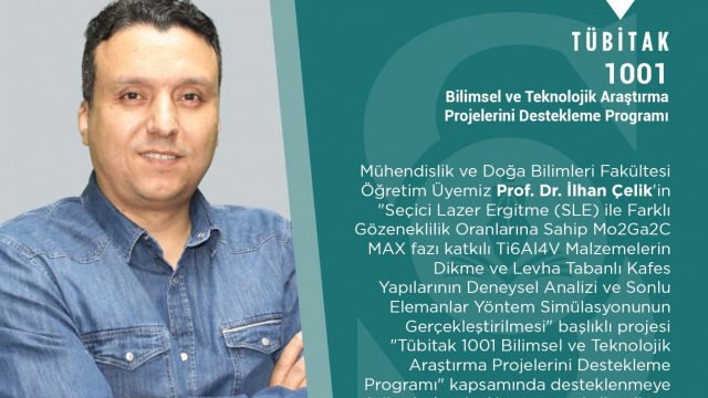 Öğretim Elemanımızdan TÜBİTAK Proje Başarısı