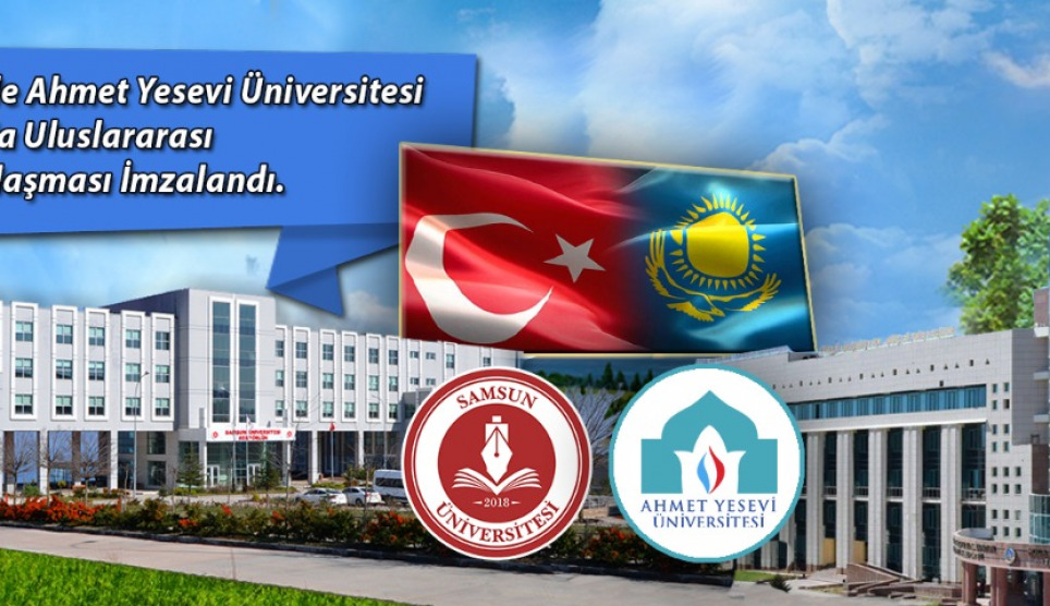 Samsun Üniversitesi’nin İlk Uluslararası Antlaşması İmzalandı