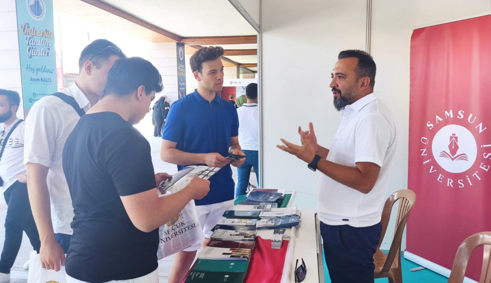 Samsun Üniversitesi Üniversite Tanıtım Günlerinde