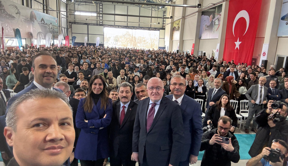 Samsun Üniversitesi, Sanayi ve Teknoloji Bakanı Mehmet Fatih Kacır ile Türkiye’nin İlk Astronotu Alper Gezeravcı’yı Ağırladı