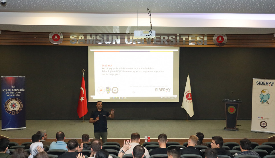 Samsun Üniversitesinde Öğrencilere “Siber Güvenlik Uyarısı”